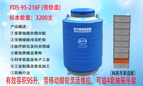 YDS-120-216F 液氮罐